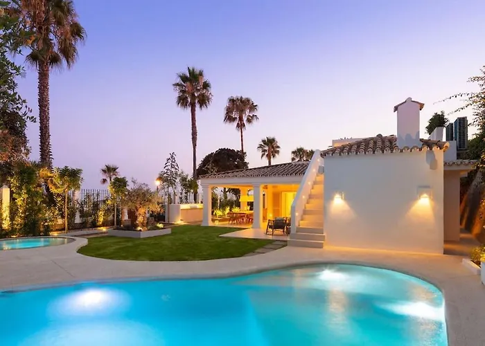 Villa Beachfront La Luisa, Golden Mile, Marbella